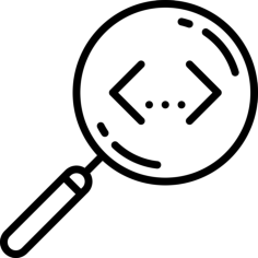 Bugs Search Engraving Svg Design, Free Vectors File